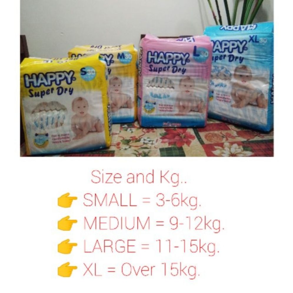 happy super dry small