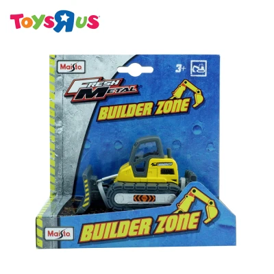 Maisto Fresh Metal Builder Zone - Bulldozer (Yellow)