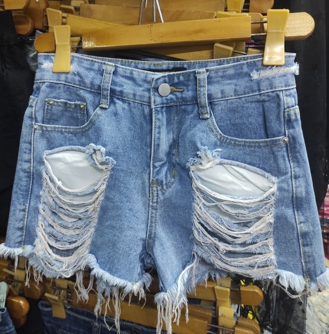 NEW DENIM TATTERED SEXY SHORT | Lazada PH