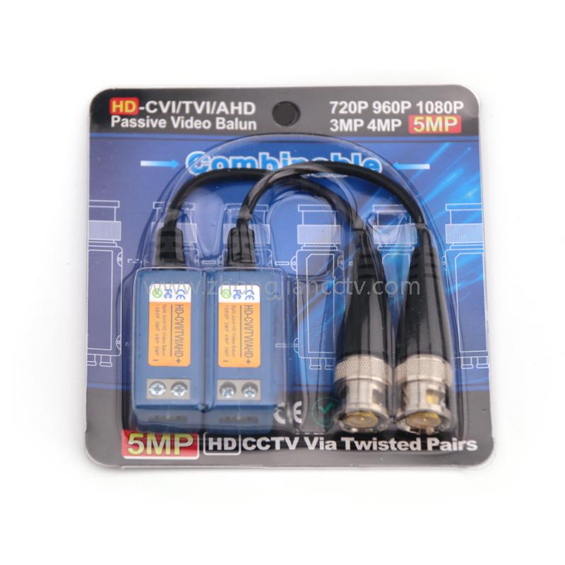 HD-CVI/TVI/AHD Passive Video Balun 720P 960P 1080P 3MP 4MP 5MP / 8MP ...