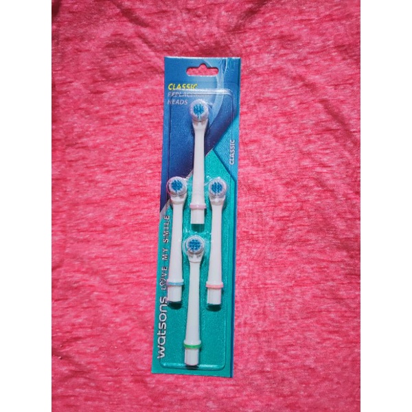 Battery Operated Toothbrush and Replacement Heads by Watsons Lazada PH