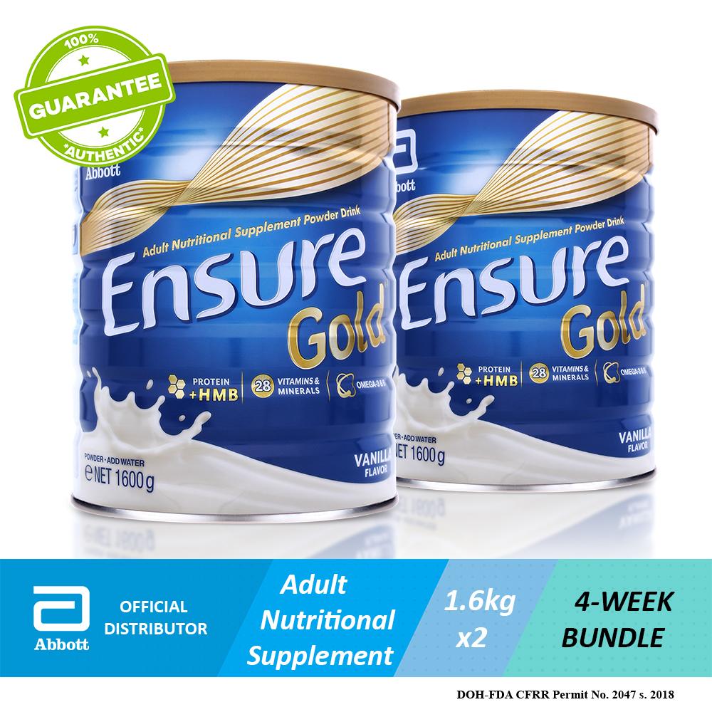 Ensure Gold HMB Vanilla 1.6kg Bundle of 2