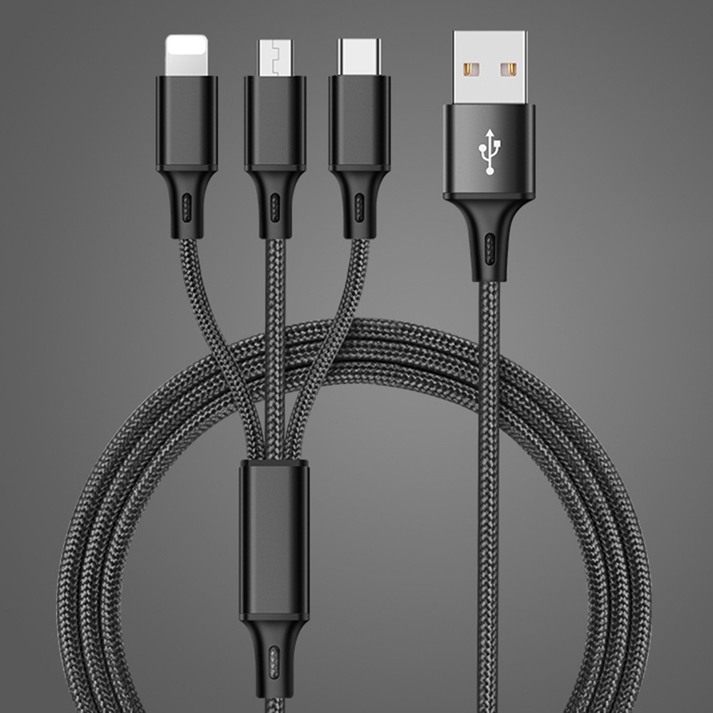 Cáp sạc đa năng 3 trong 1 Lightning - Micro USB