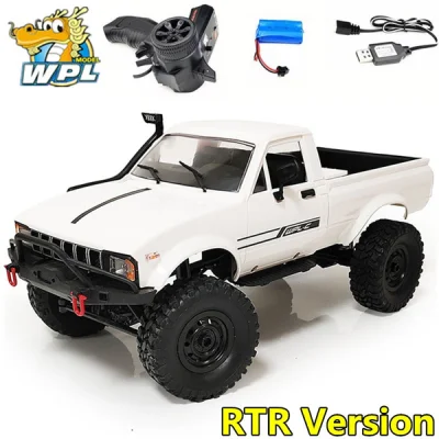 WPL C24-1 1/16 RC Remote Control 4WD Crawler RTR (Ready to Run) Pickup Truck