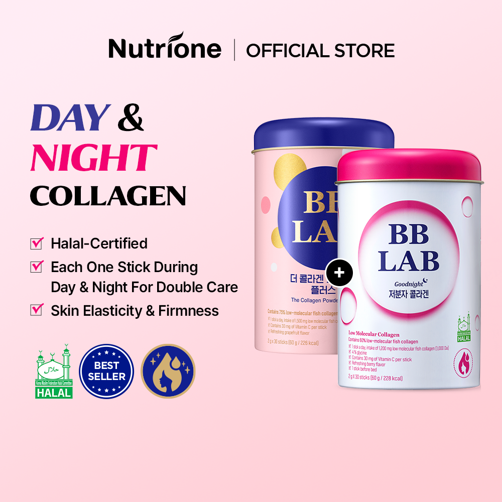 Day&Night Pack] NUTRIONE BB LAB HALAL Good Night Collagen + HALAL Collagen  Powder S (2g x 60 sticks) Korea Collagen Skin Revitalizing - Lazada |  Lazada PH