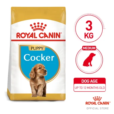 Royal Canin Cocker Spaniel Puppy (3kg) - Breed Health Nutrition