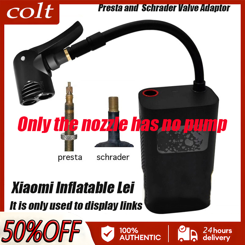 Xiaomi Dual Valve Alternative Bicycle Pump Head, Presta, Schrader