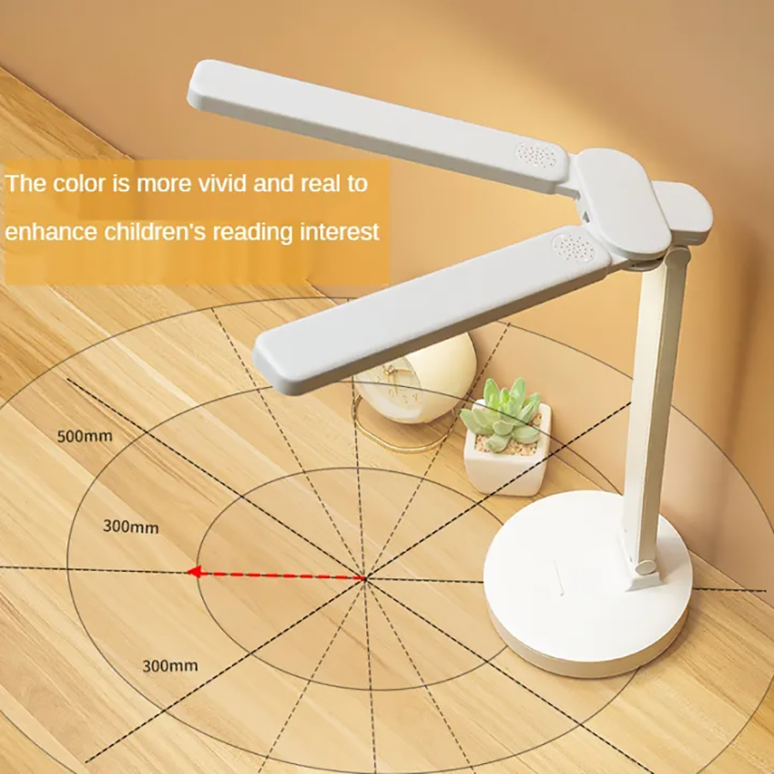 Vimite Led Desk Lamps USB Eye-Protection Table Lamp 3-speed Adjustable Folding Night light For Bedroom Bedside Reading