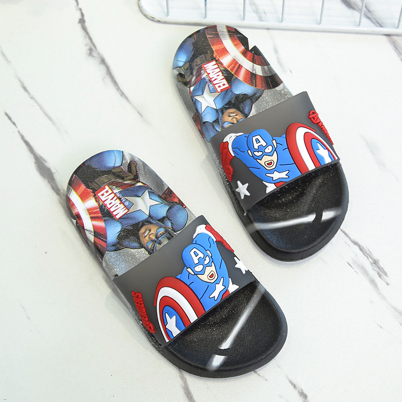 Cartoons Captain America slippers for kids boys | Lazada PH