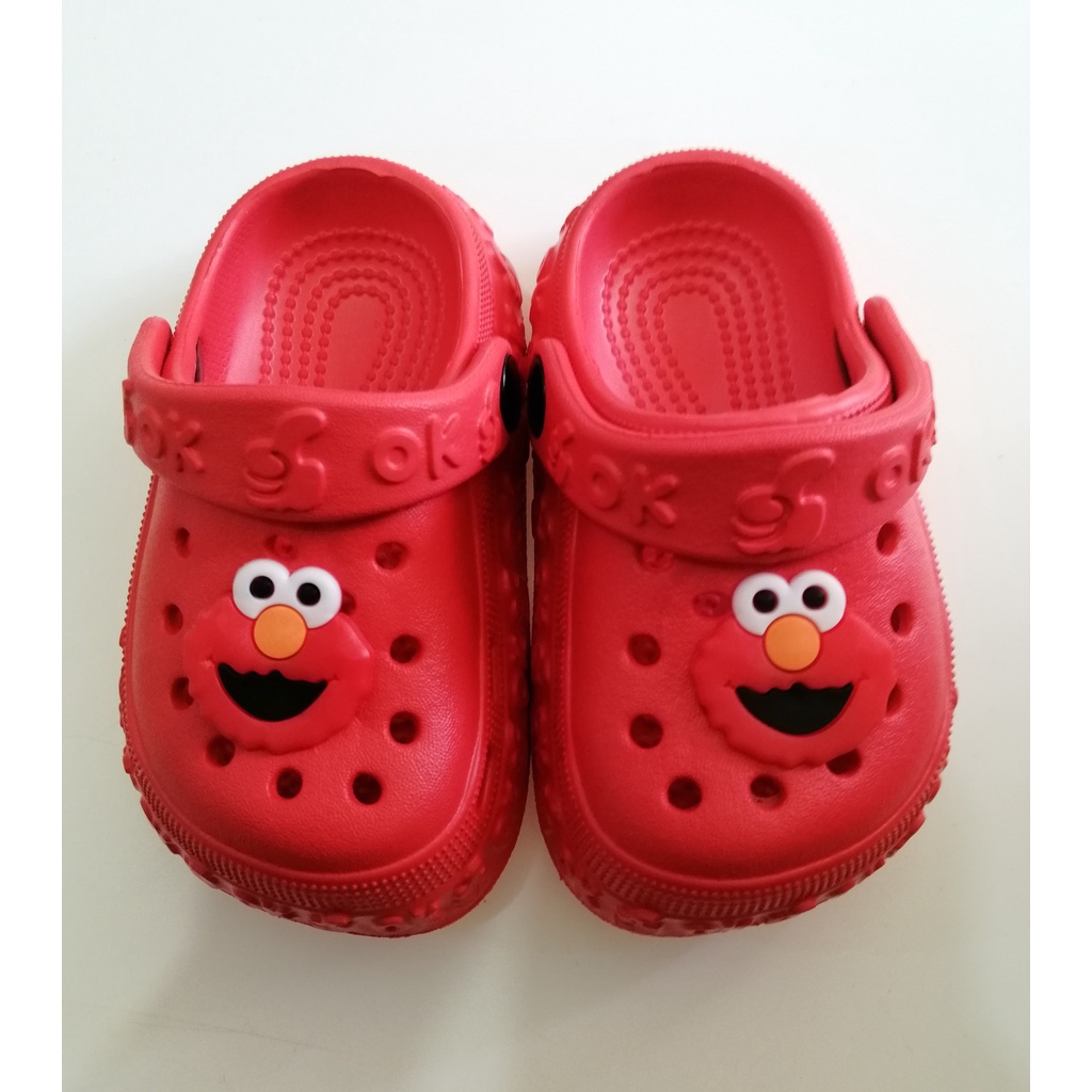 Elmo Baby Crocs for Kids Sizes 2125 EU Lazada PH
