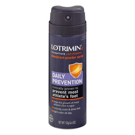 Lotrimin Deodorant Powder Spray Daily Prevention 4.6 oz/133g Lazada PH