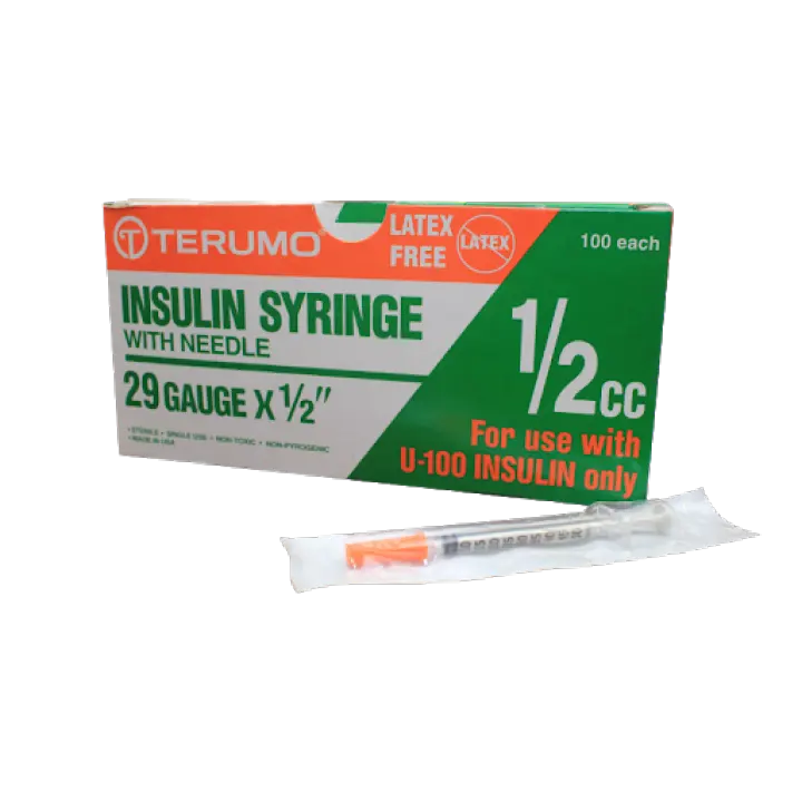 1 2 Cc Terumo Insulin Syringe With Needle G 29x1 2 100 S Lazada Ph