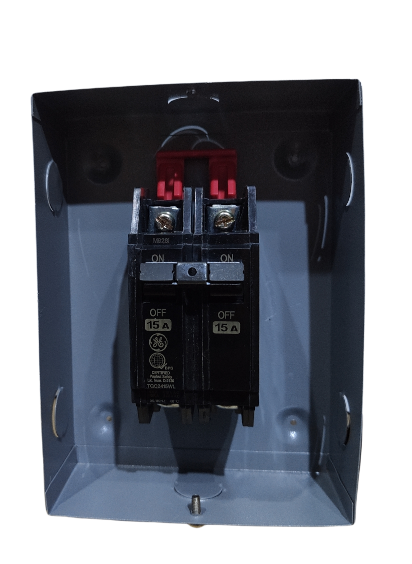 Circuit Breakers with Metal Enclosure GE 2 Pole Single Phase TQC