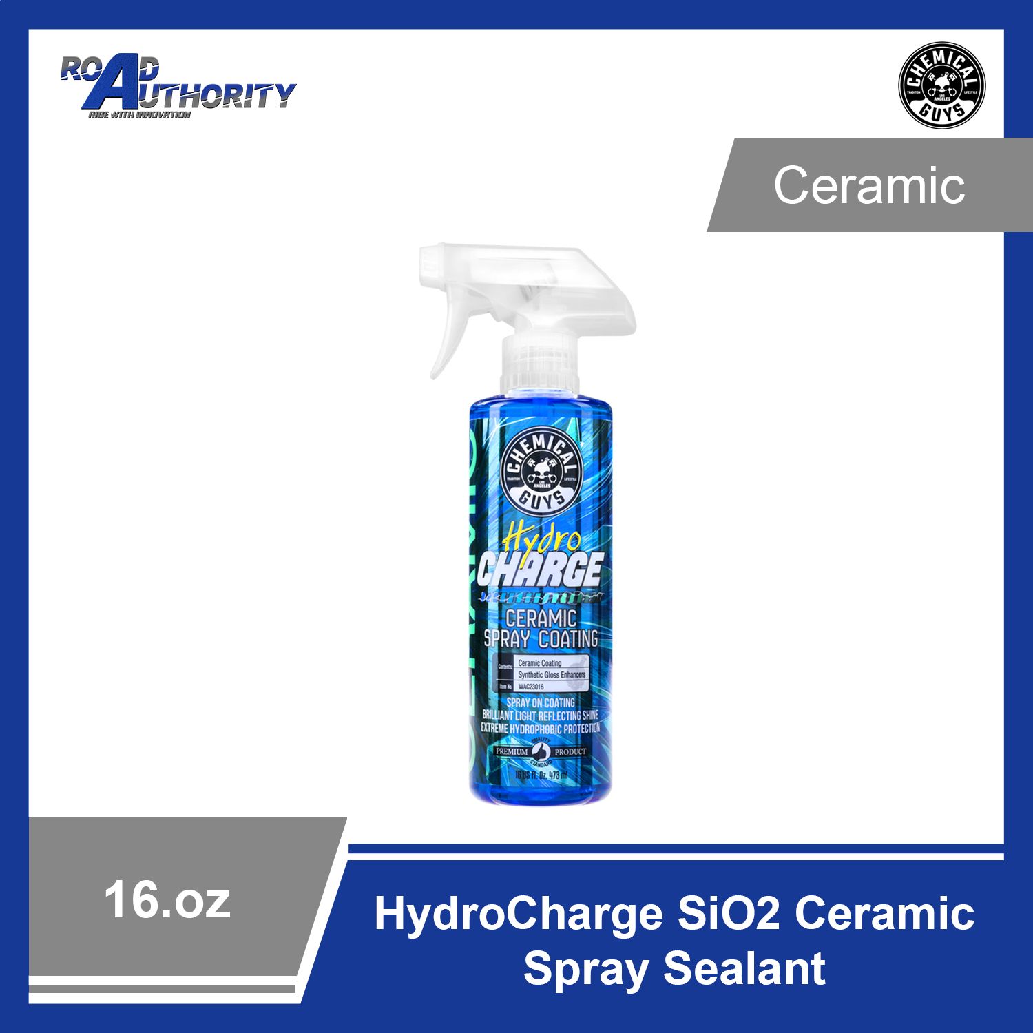 Chemical Guys HydroCharge Hydro Charge Ceramic Spray Coating 16oz