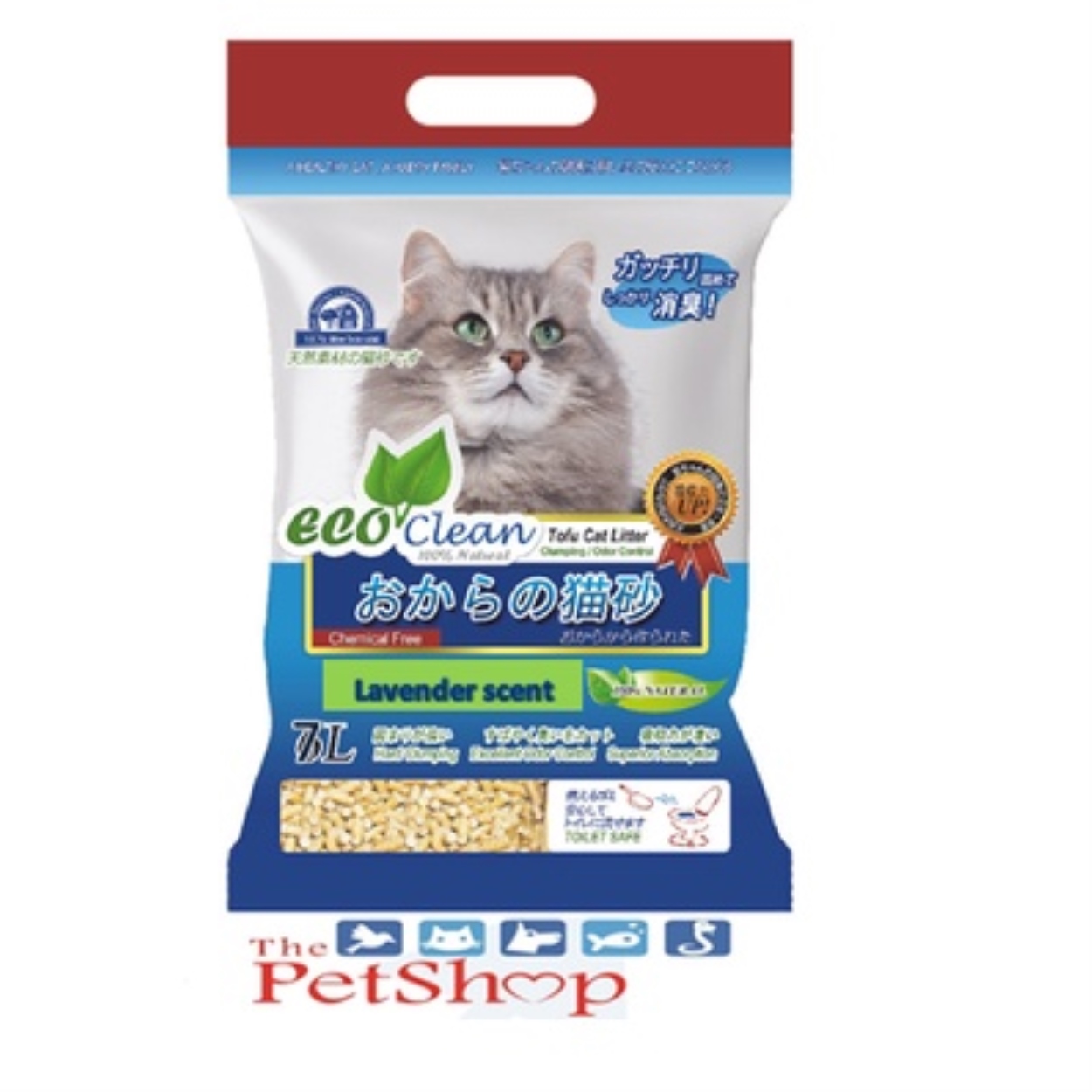 PETT Eco Clean Tofu Cat Litter Clumping 7L Lazada PH