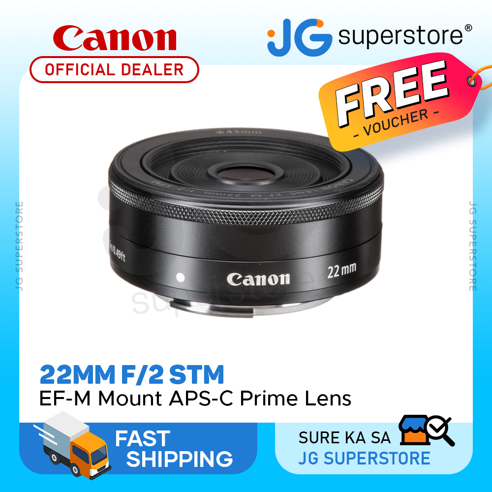 Canon EF-M 22mm f2 STM Compact on sale System Lens