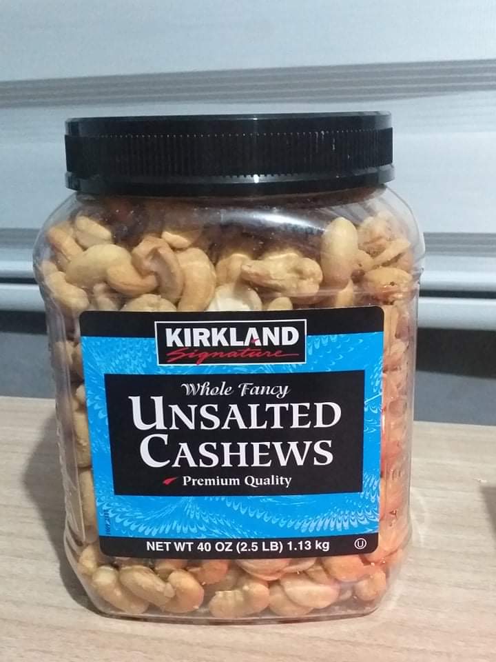 Kirkland signature Unsalted Cashew Nuts, 2.5lbs (1.13kg) Lazada PH