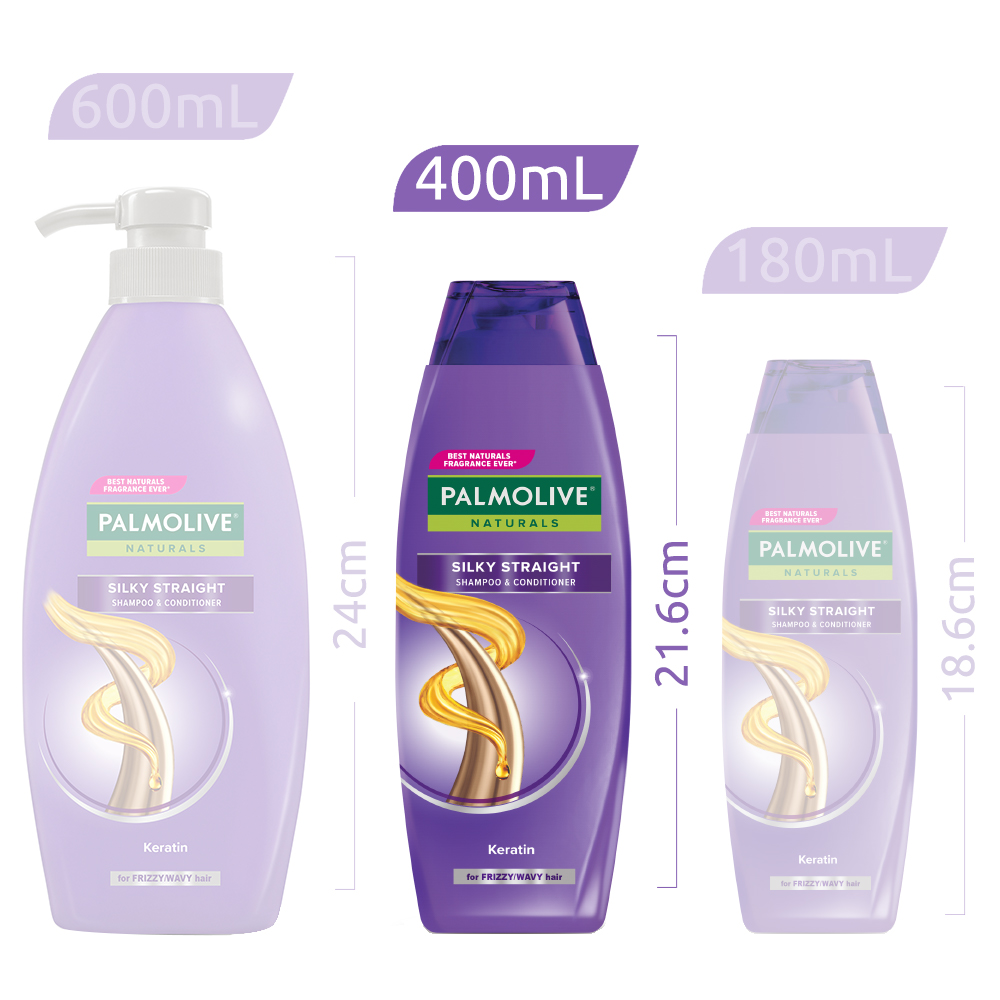 Palmolive Naturals Silky Straight with Keratin Shampoo 400ml review and price