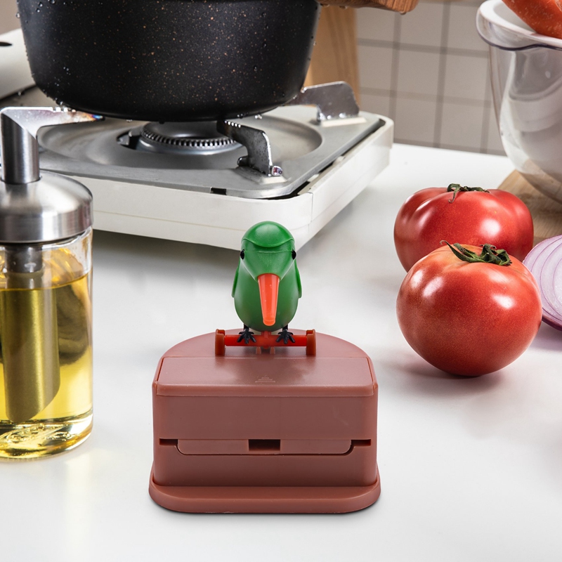 Toothpick Dispenser Bird Automatic Bird Toothpick Box Toothpick Holder