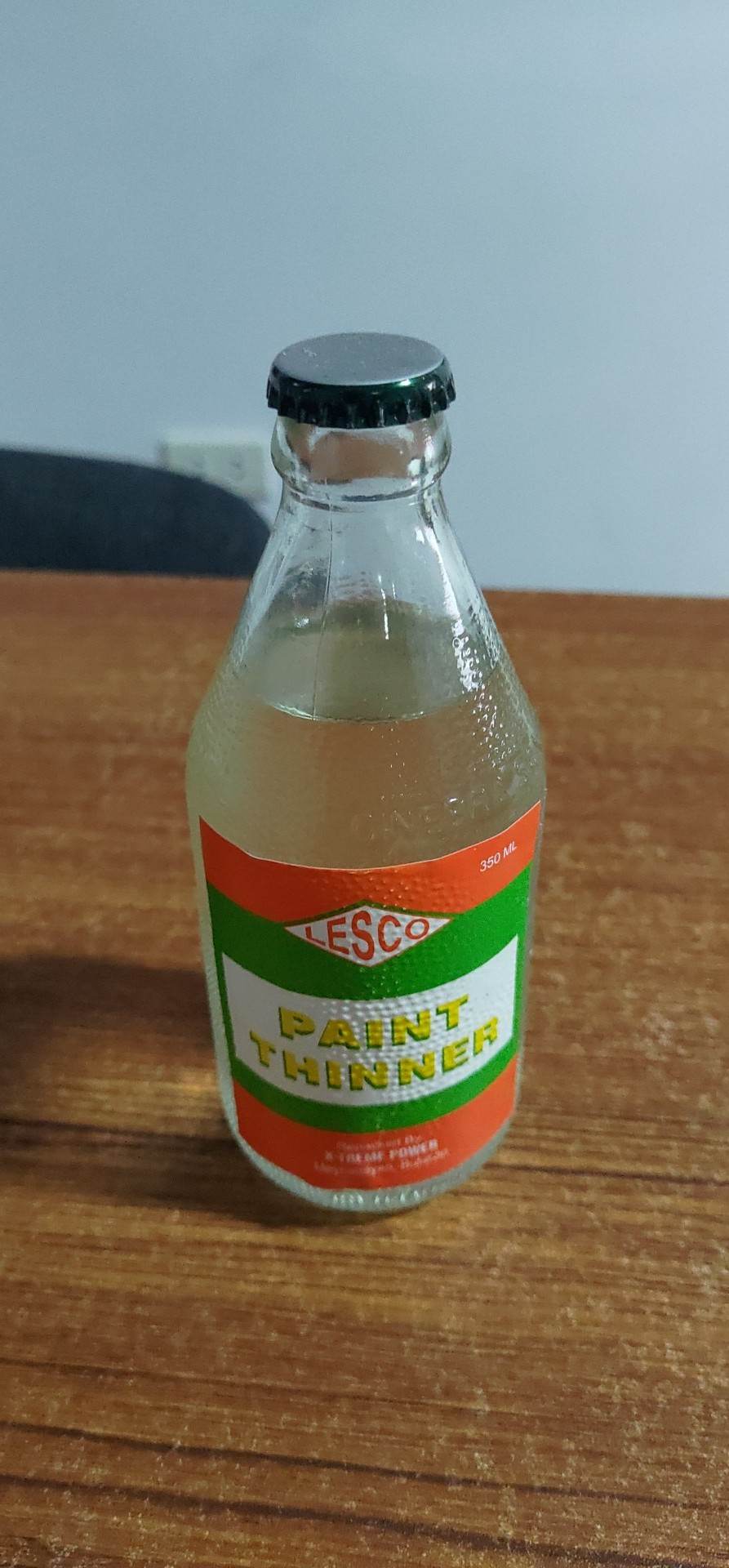 PAINT THINNER AND LACQUER THINNER BOTTLE 350 CC THINNER FOR QUICK