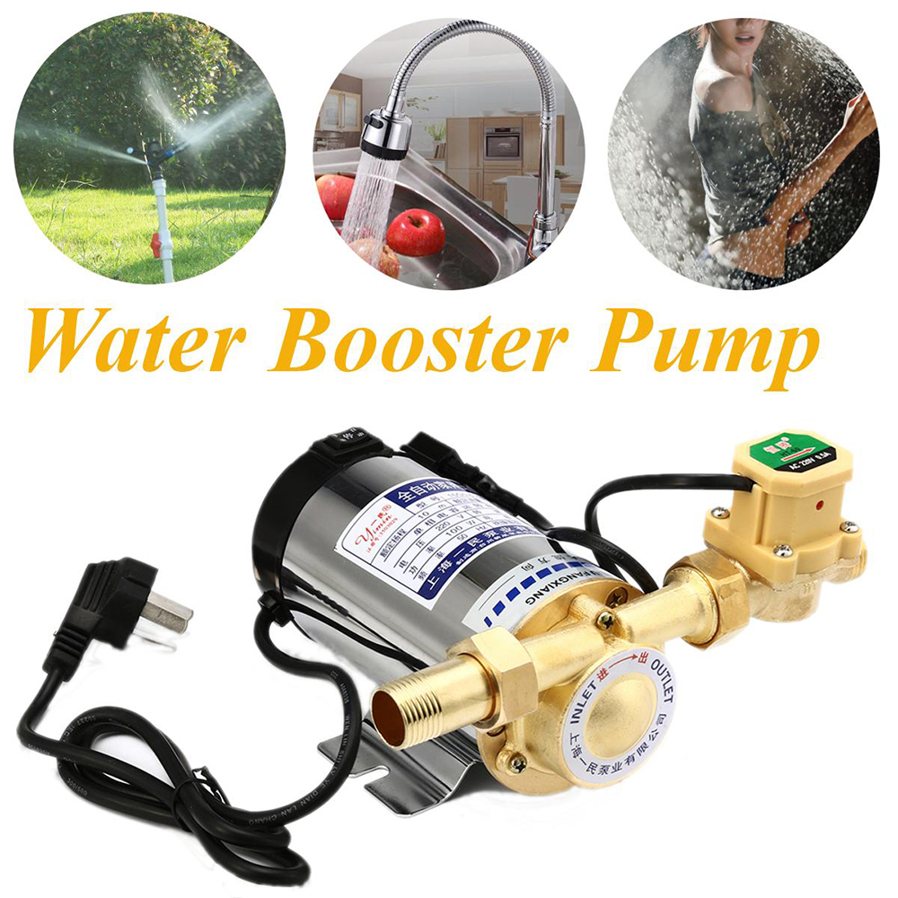 booster pump 220v mini shower booster pump 100W household water