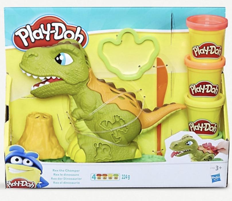 Playdoh Rex the Chomper Clay Play Set with 3 Color Clay Toy Trending Play  Doh Play Toy Assorted Clay Color Dough Imported Quality Children Kids Toy  Gift ToyMart Toys Play Set Simulation