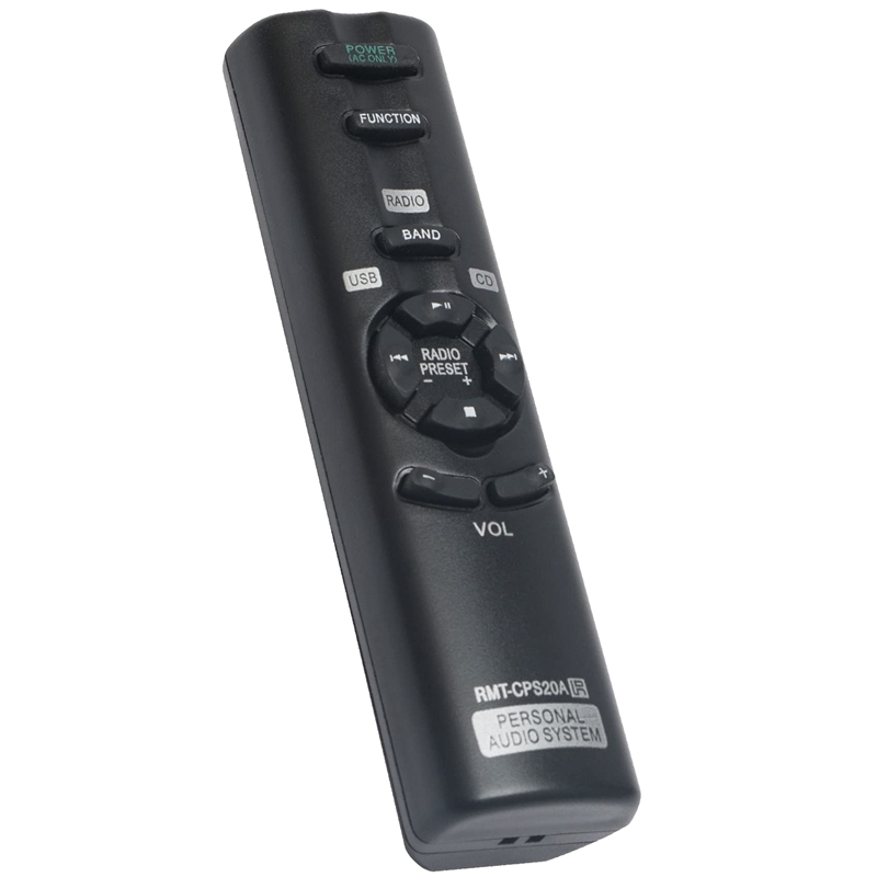 RMT-CPS20A RMTCPS20A Replace Remote Control for Sony Personal Audio System ZS-PS20CP