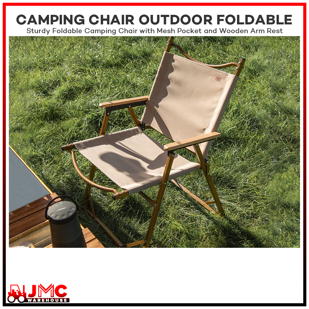 JMC WAREHOUSE MW02 Foldable Chair Outdoor Furniture Kermit Aluminum