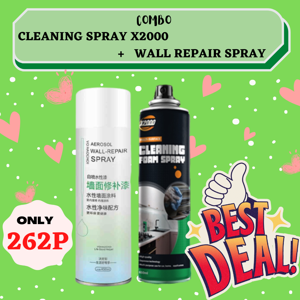 [FREE GIFT] Cleaning spray x2000, X2000 foam Cleaner spray car, Multi