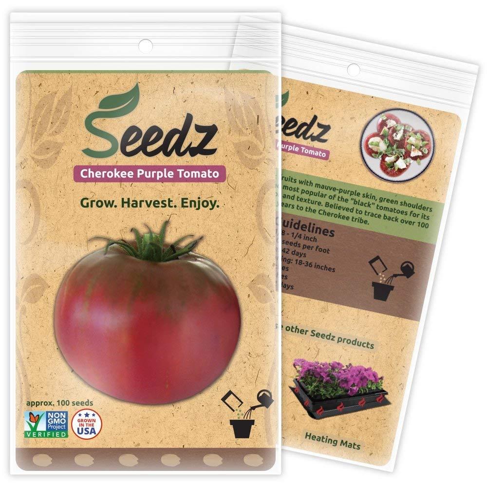 Certified Organic Seeds Apr 100 Cherokee Purple Beefsteak Tomato Heirloom Tomato Seeds Non Gmo Non Hybrid Vegetable Seeds Usa Lazada Ph