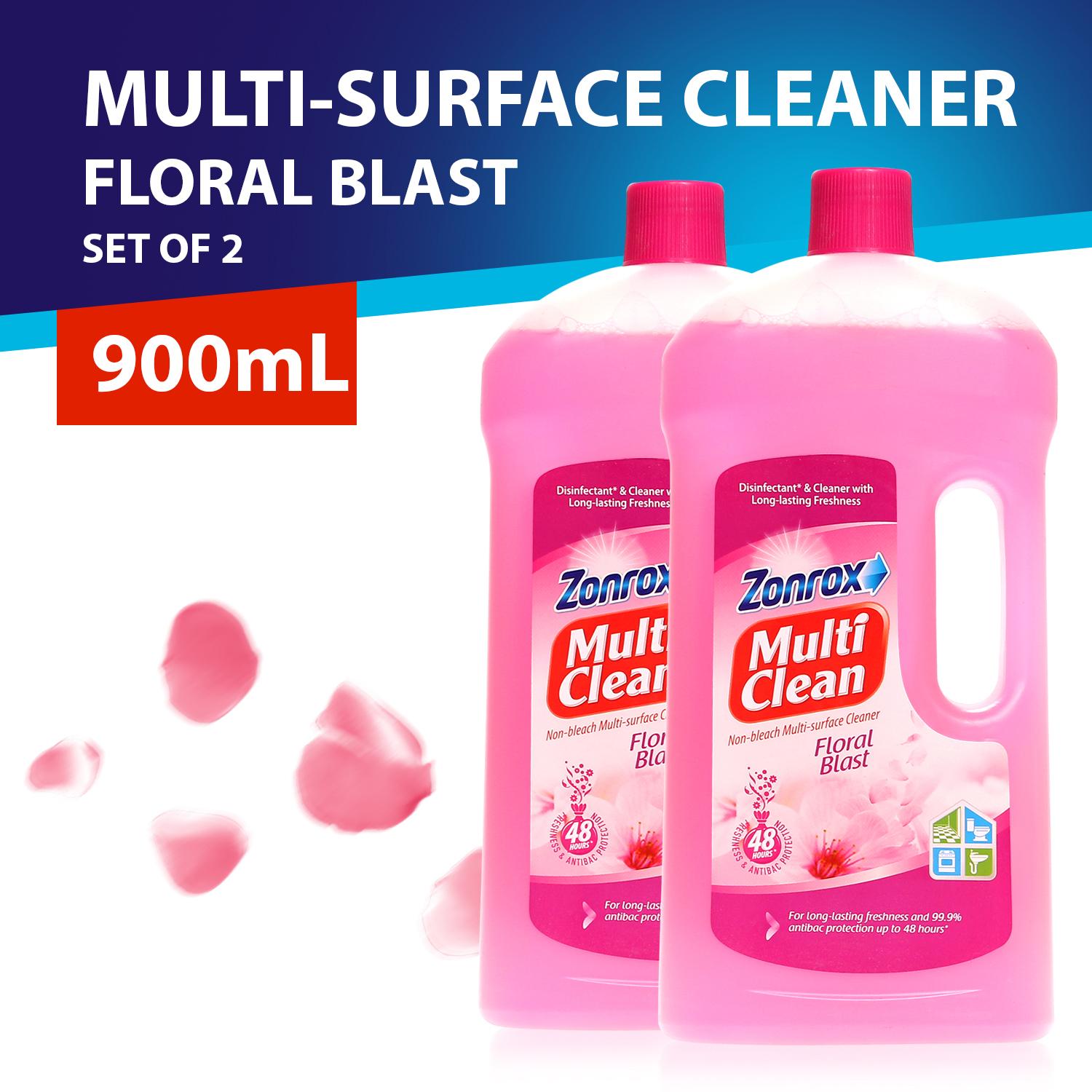 Zonrox Multi Clean Floral Blast (900 mL) Set of 2 Lazada PH