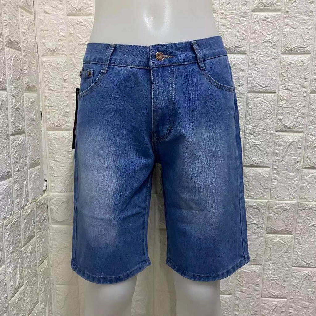 Fashion COD RRJ light blue short denim maong shorts for mens | Lazada PH