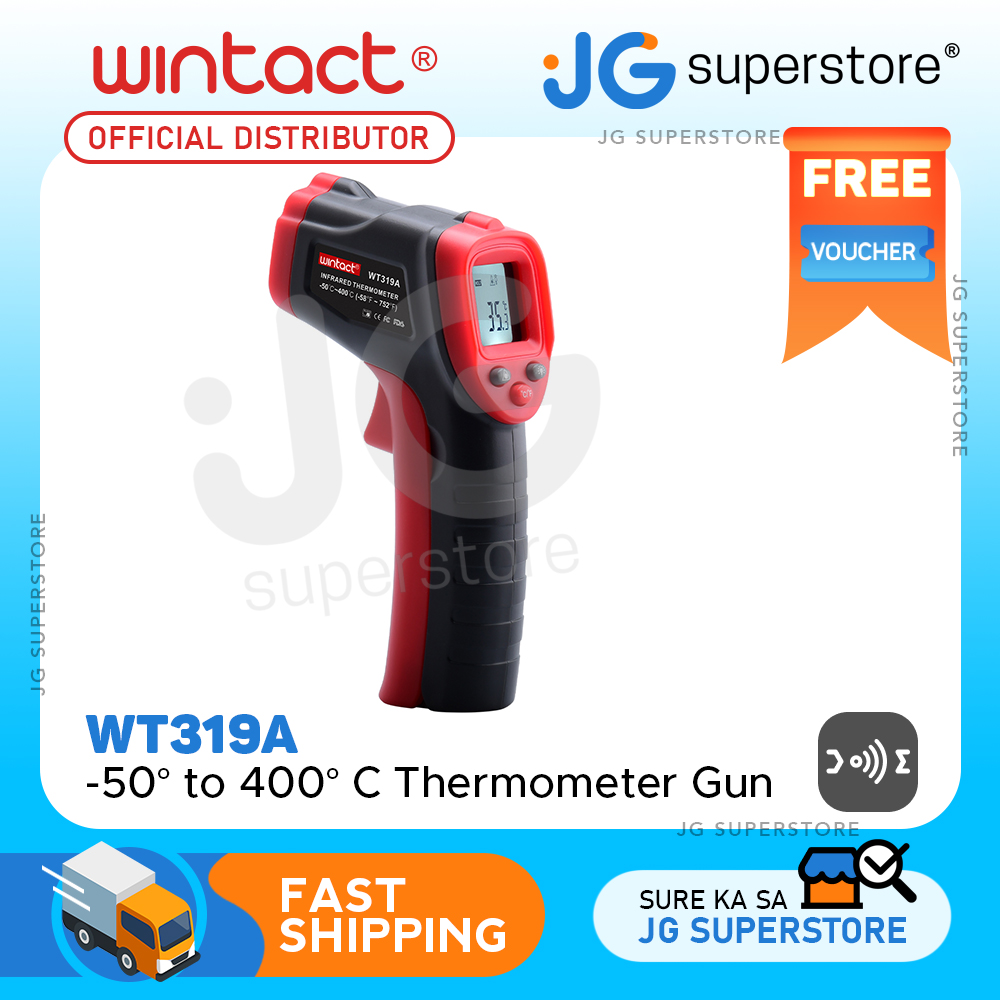 Wintact Infrared Thermometer Gun -58°F to 752°F Digital Non-Contact Laser  Temperature Gun Measuring Surface and Ambient Temperature for Kitchen