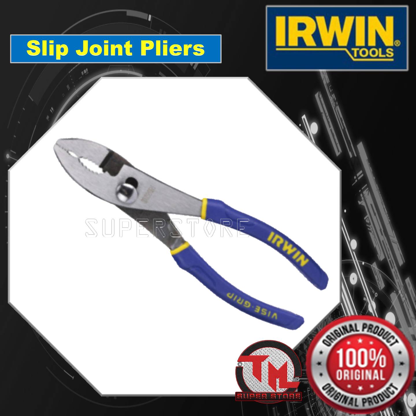 IRWIN Slip Joint Plier • Tm ss Lazada PH
