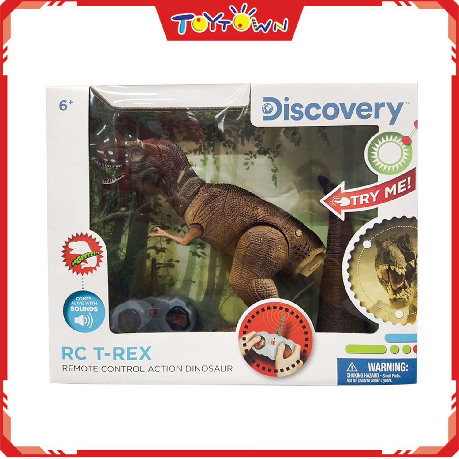 Threesixty Discovery RC TRex Remote Control Action Dinosaur Lazada PH