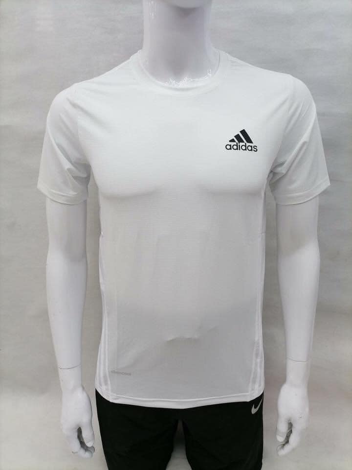 Adidas Fitness Shirt 100% Polyester Fashion Drifit Climacool Sports Wear  Summer Tops | Lazada Ph