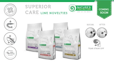 Natures Protection Superior Care WHITE DOGS 1.5kg