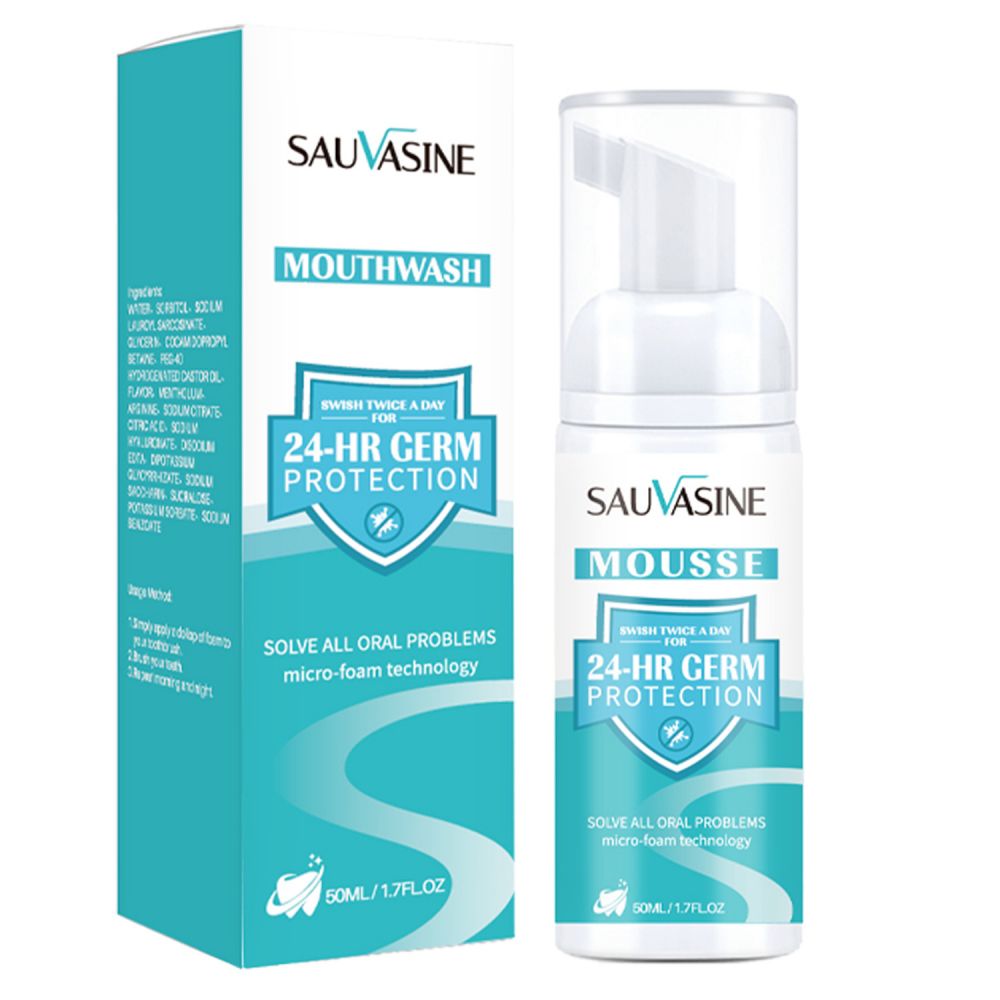 Lanthome Teeth Whitening Mousse Mint Toothpaste Removes Plaque Stains