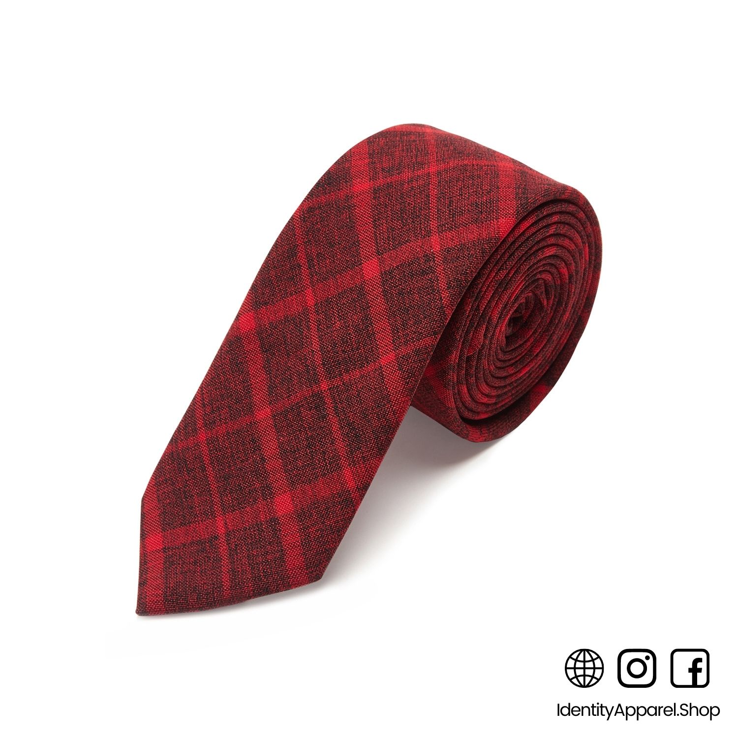 IDENTITY Men's Casual Printed Cotton Necktie IDCTN11 Lazada PH