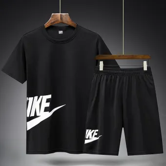 nike men's short and shirt set