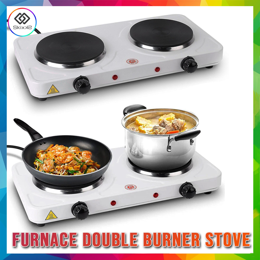 Electric Furnace Hot Plate 1000W Cooktop Single/Double Electric Burner
