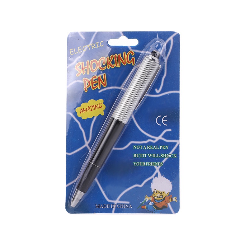 Electric Shock Pen Toy Utility Gadget Gag Joke Funny Prank Trick