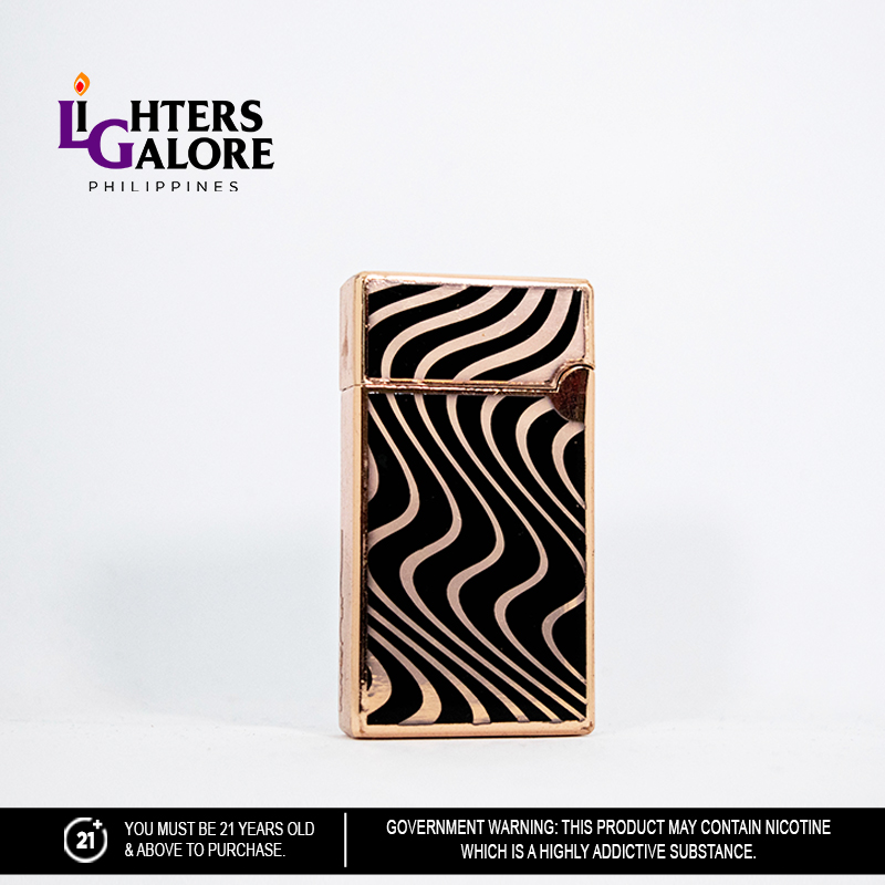 Lighters Galore TORCH 285 (WAVY LINES ROSE GOLD) Lazada PH