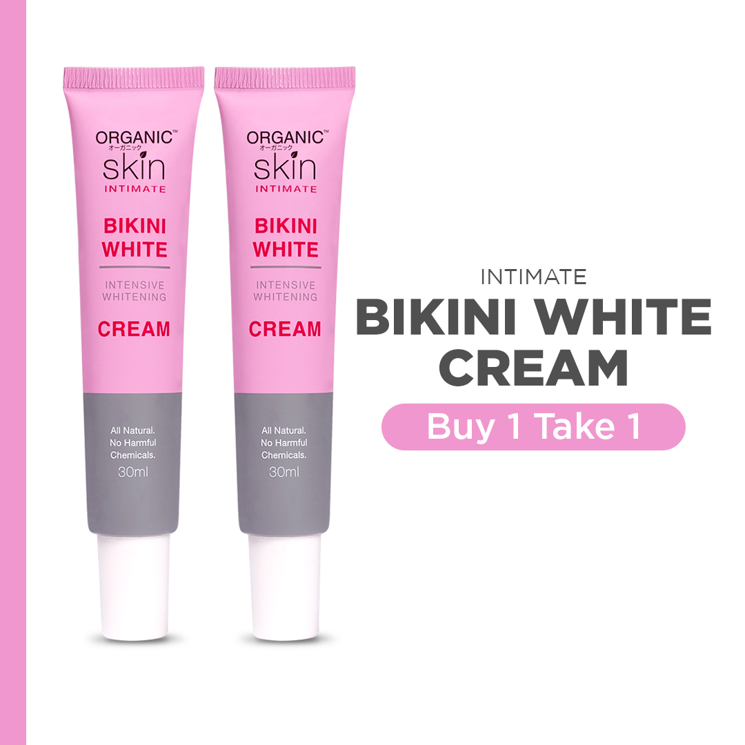 Organic Skin Japan Bikini Whitening Cream Inner Thigh Intimate Area Lightening 30ml Set Of 2 7029