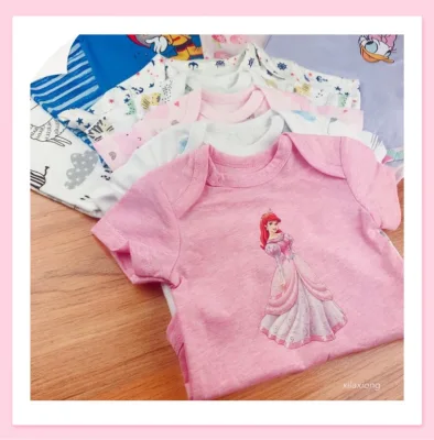 5PCS Baby Girls Newborn Special Onesies Cotton Infant Bodysuit Jumper Romper