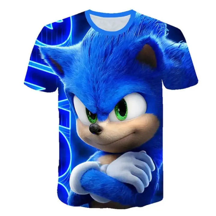 4-14T toddler cool boy girl sonic 