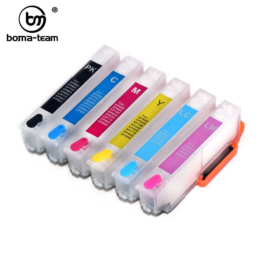 T2431 T2771 IC70 IC80 Refillable Ink Cartridges For Epson XP-55