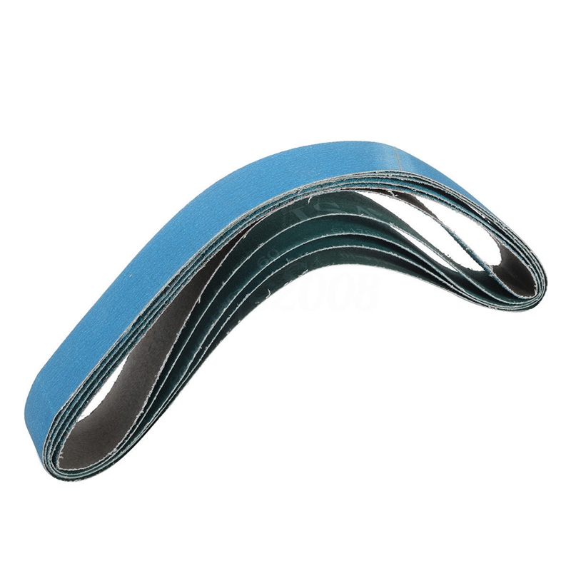 thumbnail image 2 of Zirconia Alumina Abrasive Belts 37x75 Inch 37x75 Inch Zirconia Alumina Sanding Belts - 100 Grit ZK713X Better Grade 3-Pack For Metalworking 37x75 Sanding Belts 2 of 11