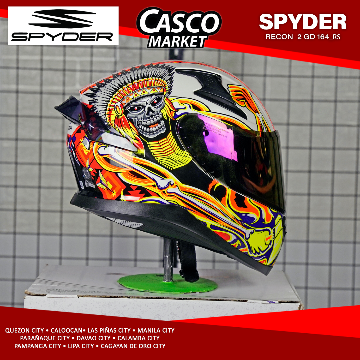 Spyder Moto Spyder Helmet Breezy Fury Lazada Helmet Spyder