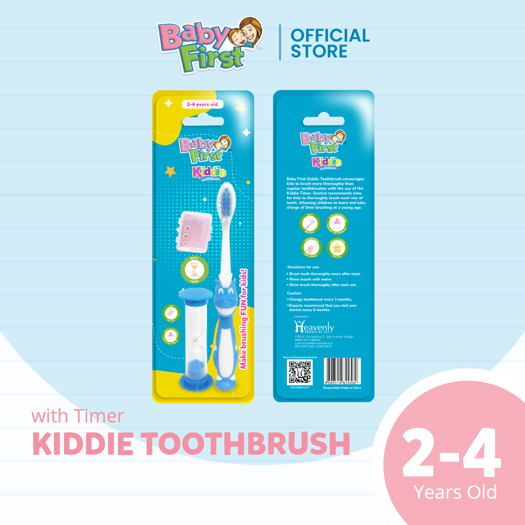 Baby First Kiddie Toothbrush 2-4 Years Old With Timer Sensitive